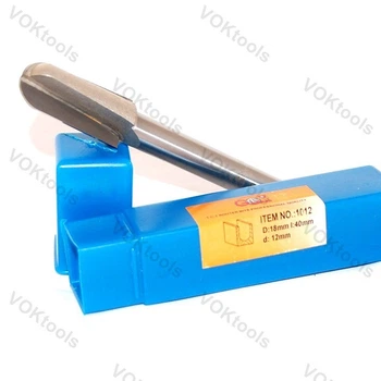 Фреза ГЛОБУС 1012 пазова жолобник d12 D18 L120 h40