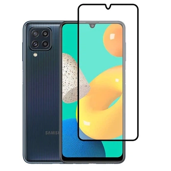 Защитное стекло LUX для Samsung Galaxy M32 (M325) Full Сover черный 0,3 мм в упаковке