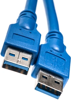 Кабель PowerPlant USB 3.0 AM – AM 1.5 м (KD00AS1228)