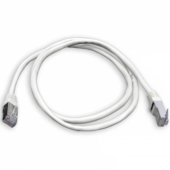 Патч-корд 15м, FTP, cat.5e, RJ45, мідь, сірий, Net-server PAFT41500