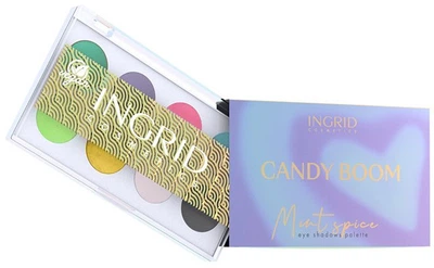 Палетка теней Ingrid Cosmetics Candy Boom Mint Spice 8 цветов 9.5 г (5902026662574)