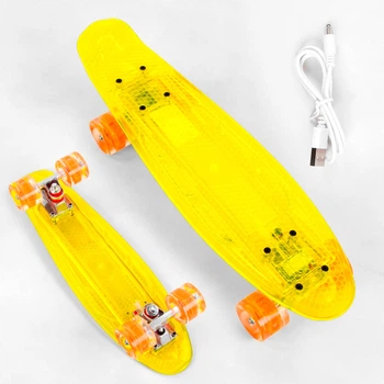 Пенни Борд Прозрачны Светящийся Best Board (S-50244)