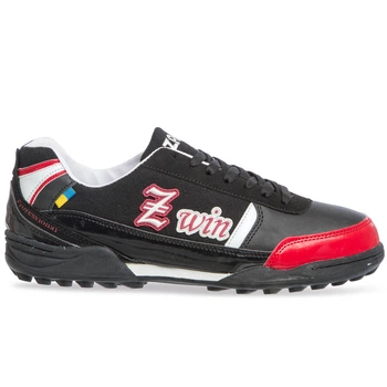 Сороконожки шиповки Zelart Plus OB-90203 размер 44 Black-Red-White