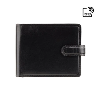Кошелек мужской Visconti TR35 Atlantis c RFID (Black Red)