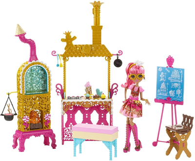 Лялька Евер Афтер Хай Джинджер Бредхаус і кухня Покриті цукром (Ever After High Sugar Coated Kitchen with Ginger Breadhouse)
