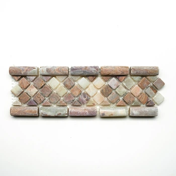 Мозаика из натурального камня Amera Mosaic - 1 Mix 8x25