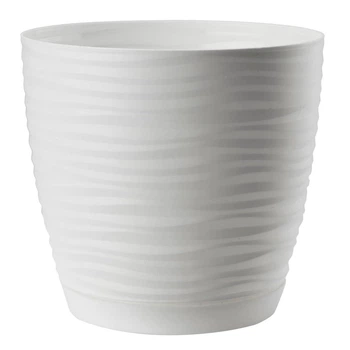 Горщик для квітів Form-Plastic Sahara міні-17 2,4 л білий (3030-011)
