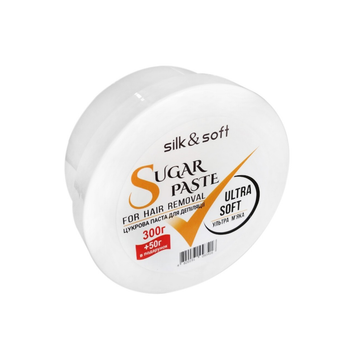 Цукрова паста Silk&Soft для шугарінга ультра м'яка ultra soft 300г