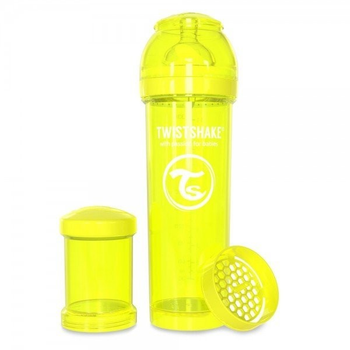 Пляшечка для годування Twistshake Yellow 260 мл (7350083120403)