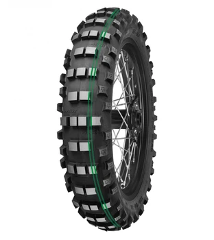 Шина для мотоцикла MITAS 140/80-18 EF-07 MAJESTIC ENDURO SUPER SOFT EXTREME 70M TT (2 зелені полоси)
