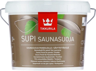 Preparat ochronny do sauny Tikkurila Supi Saunasuoja 2.7 l (6408070025581)