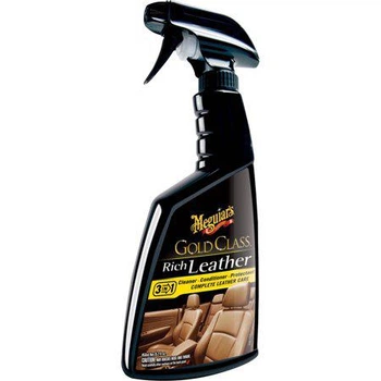 Спрей 3 в 1 для ухода за кожаным салоном - Meguiar's Gold Class Rich Leather Spray 450 мл. (G10916)