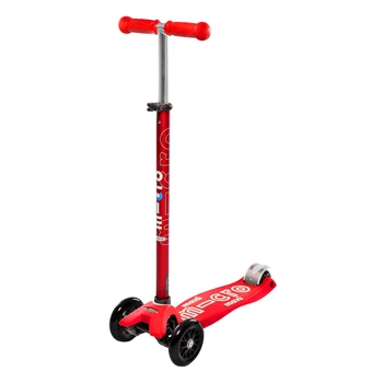 Детский самокат Deluxe red до 50 кг 3х колесный