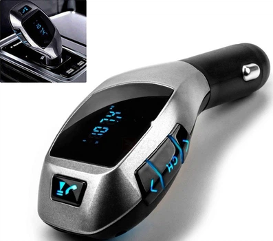 Автомобильный FM трансмиттер универсальный модулятор MP3 Bluetooth поддержка microSD (435345222)