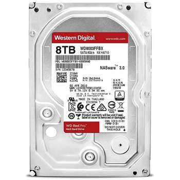 Жесткий диск 3,5″ 8TB WD Red Pro (WD8003FFBX)
