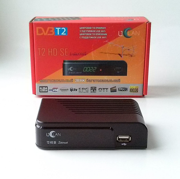 Эфирный цифровой Т2 тюнер uClan T2 HD SE Internet