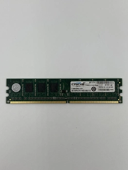 Оперативная память Micron Crucial DIMM 2Gb DDR2 800MHz PC2 6400U CL6 (CT25664AA800) Б/У