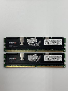 Игровая оперативная память Wintec DIMM DDR2 4Gb (2*2Gb) 800MHz PC2 6400U CL5 (3AXT6400C5-4096K) Б/У
