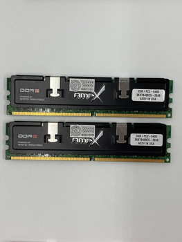 Игровая оперативная память Wintec DIMM DDR2 4Gb (2Gb+2Gb) 800MHz PC2 6400U CL5 2R8 (3AXT6400C5-2048) Б/У