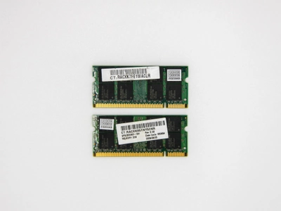 Оперативная память Elpida SODIMM 4Gb (2*2Gb) DDR2-800MHz PC2-6400 CL5 (EBE21UE8ACUA-8G-E) Refurbished