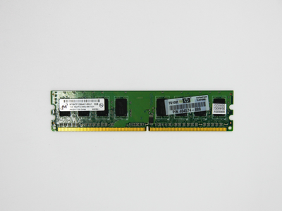 Оперативная память Micron 1Gb DDR2 800MHz PC2-6400 CL6 (MT8HTF12864AY-800J1) Refurbished