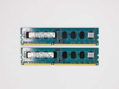 Оперативная память Hynix DIMM 4Gb (2*2Gb) DDR3-1066MHz PC3-8500 CL7 (HMT125U6TFR8C-G7 N0 AA-C) Refurbished