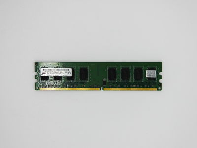 Оперативная память Micron DIMM 2Gb DDR2 800MHz PC2-6400 CL6 (MT16HTF25664AY-800J1) Refurbished