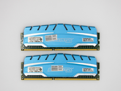 Оперативная память Crucial Ballistix Sport DIMM 8Gb (2*4Gb) DDR3-1866MHz PC3-14900 CL10 (BLS4G3D18ADS3J.8FED) Б\У