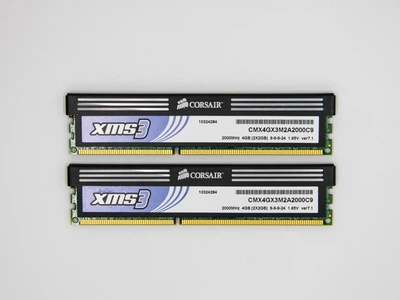 Оперативная память CORSAIR DIMM 4Gb (2*2Gb) DDR3-2000MHz PC3-16000 CL9 (CMX4GX3M2A2000C9) Б\У