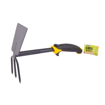 Тяпка MASTERTOOL GM "Нептун" з пластиковою ручкою і TPR покриттям 280 * 190 * 70 мм 14-6172