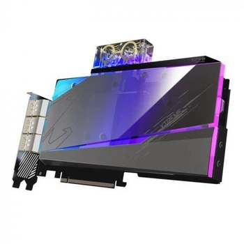 Видеокарта Gigabyte RTX 3080 10Gb Aorus XTREME WATERFORCE WB (GV-N3080AORUSX WB-10GD)