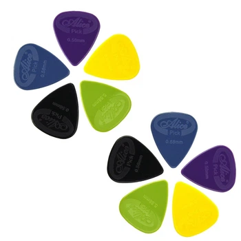Медиатор Alice AP-10G 0.58мм Nylon Anti-Slip (комплект 10 шт)