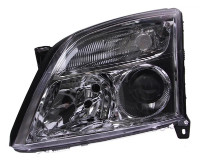 Фара Opel Vectra C (дорестайл) 2002 - 2005, ліва штатна, хром. відбивач, (Depo, fp1850)