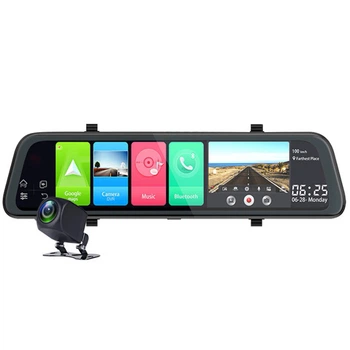 Зеркало видеорегистратор DVR Car Lesko D95 Bluetooth GPS навигатор угол обзора 170° на Android (F_6647-20080)