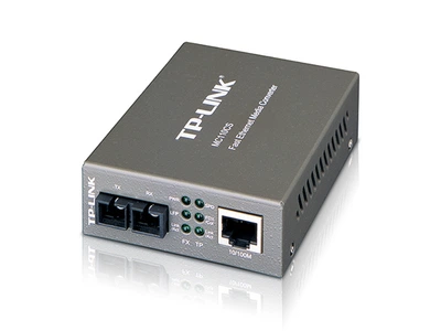 Медиаконвертер TP-LINK одномодовое волокно 20 км SC 100Base-LX 10/100 Мб/с (695663)