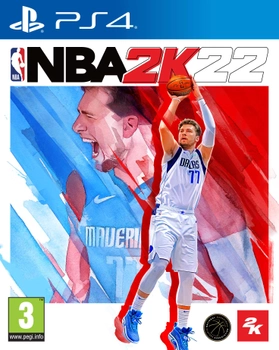 Игра NBA 2K22 для PS4 (Blu-ray диск, English version)