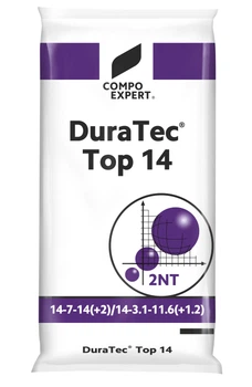 Удобрение для газона DuraTec® Top 14 14-7-14 (+ 2 + TE) с пролонгированным действием 25 кг COMPO EXPERT Германия