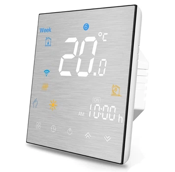 Программируемый регулятор c Wi-FI для теплого пола IN-THERM PWT-003 Steel Серый