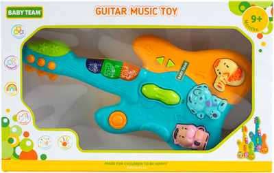 Гитара Baby Team на батарейках голубая (310580923)