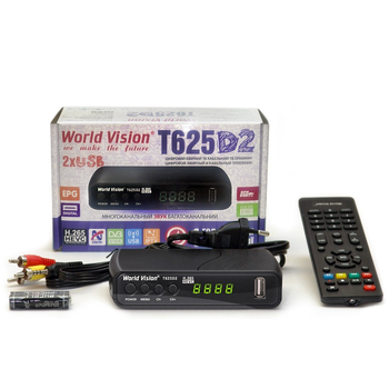 ТВ-ресивер World Vision T625D2