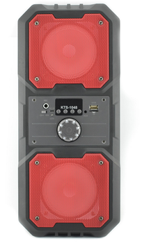Портативная Bluetooth колонка Kronos Kts-1048 красная (gr_011443)