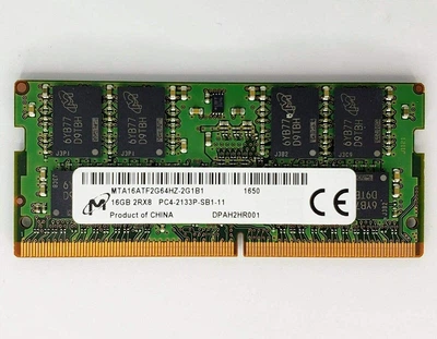 Пам'ять MICRON 16 GB SO-DIMM DDR4 2133 MHz - (MTA16ATF2G64HZ-2G1B1)