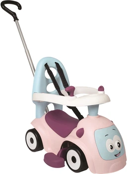 Jeździk Smoby Toys Maestro Kolejka górska 3 w 1 z efektami dźwiękowymi różowy (7600720305)