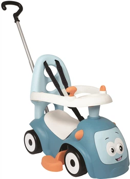 Машина для катання малюка Smoby Toys Маестро 3 в 1 зі звуковими ефектами блакитна (720304)