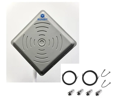 Комплект 4G/3G антенна RunBit Delta 2x24 дБ