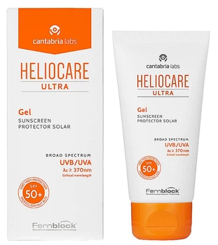 Солнцезащитный гель SPF 50 Cantabria Labs Heliocare для комбинированной и жирной кожи 50 мл.