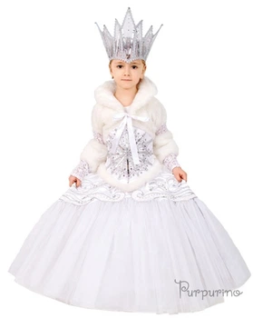 Карнавальный костюм Purpurino Снежная Королева, 98-104 см (146)