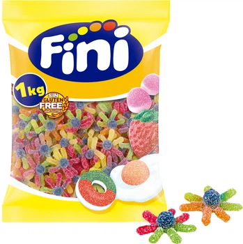 Желейні цукерки Fini Кислі восьминоги 1 кг (8410525233098)