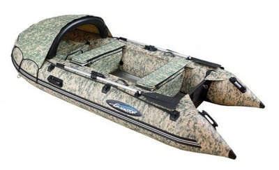 Лодка надувная Gladiator C420AL 420 см Camo