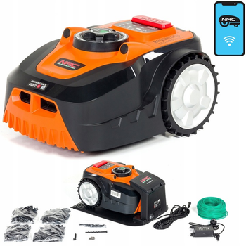 Газонокосилка-робот NAC RLM1000-DY (с управлением по Wi-Fi / Bluetooth)